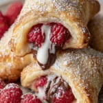 Chocolate Raspberry Cheesecake Turnovers: The Perfect Easy Dessert First Image