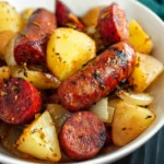 Air Fryer Sausage and Potatoes First Image