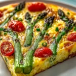 Asparagus Frittata Bliss: A Delicious Sunday Breakfast Treat First Image