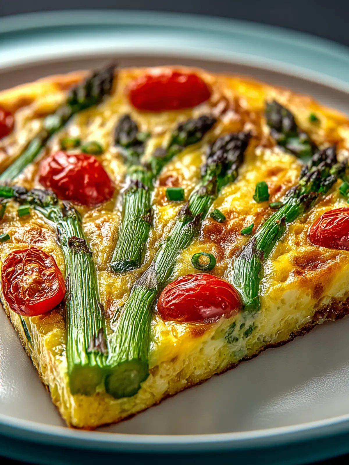 Asparagus Frittata Bliss: A Delicious Sunday Breakfast Treat First Image