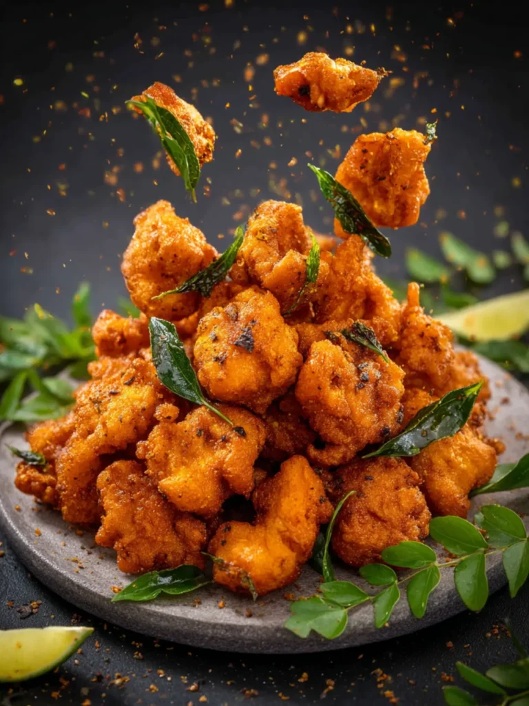 Crispy Chicken Pakora (Chicken Pakoda) First Image