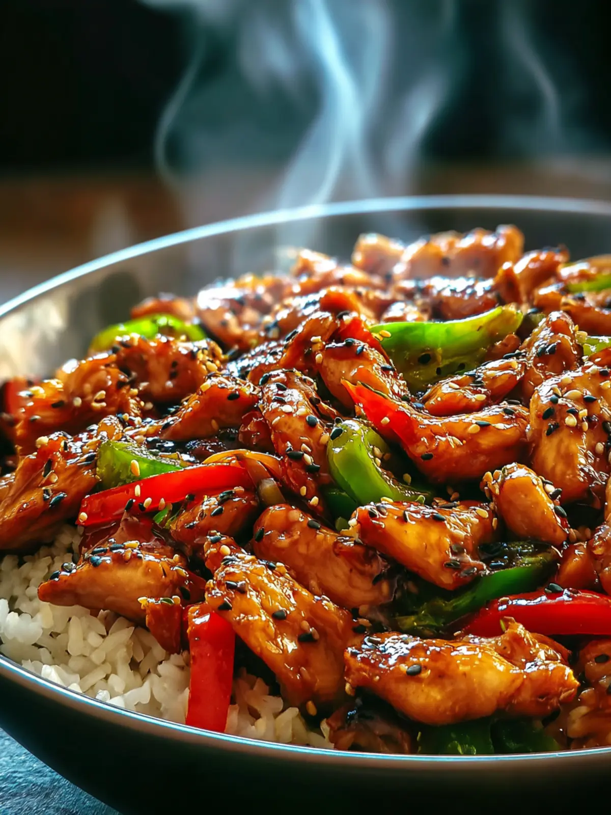 Fiery Garlic Chicken Stir Fry: Spicy Delight in 30 Minutes First Image