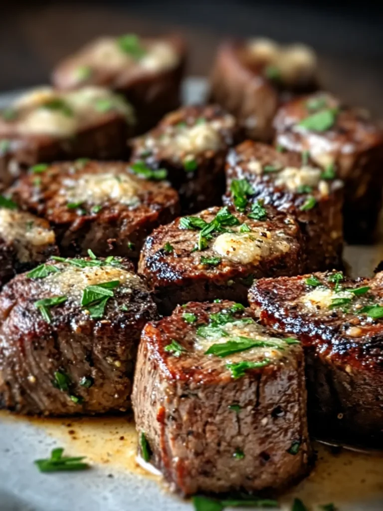 Irresistible Garlic Butter Steak Bites with Parmesan Recipe First Image