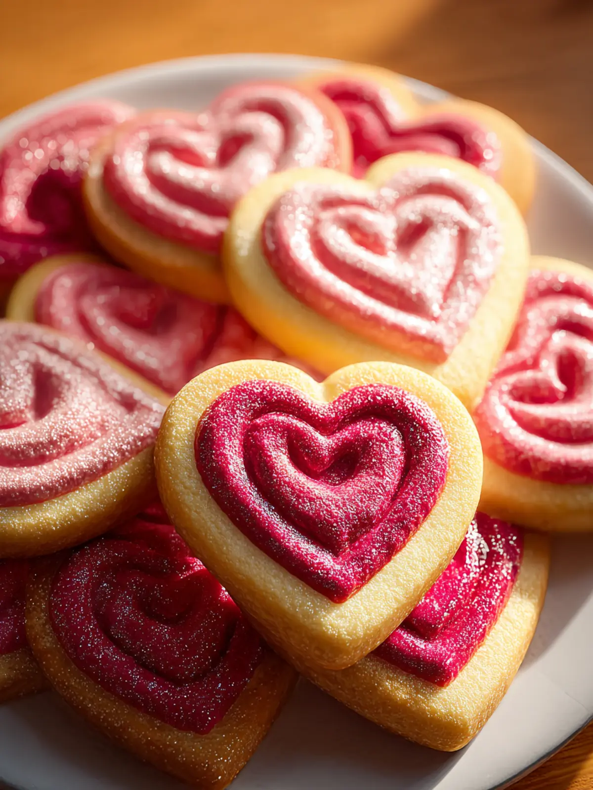Irresistible Heart Shaped Butter Cookies Recipe to Delight First Image