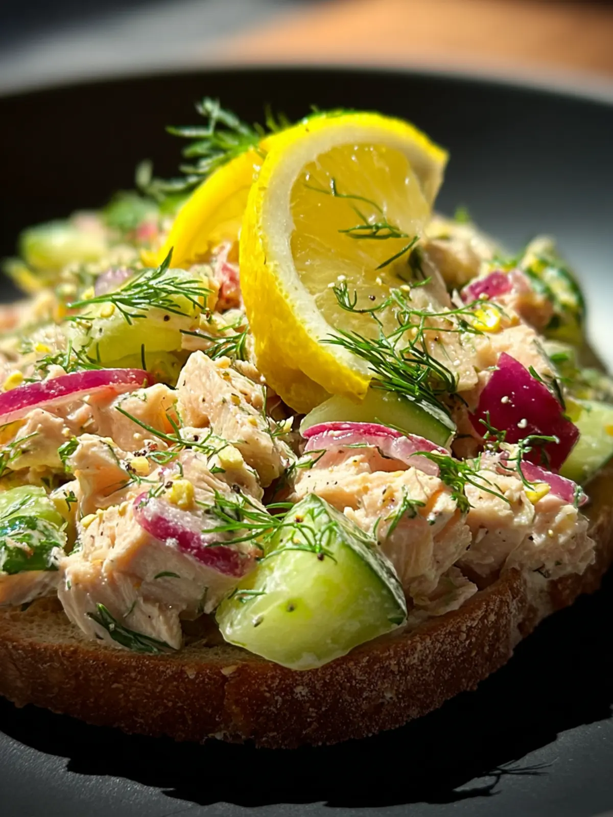 Zesty Lemon Dill Tuna Salad: A Flavorful Delight First Image