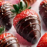 Chocolate Covered Strawberries Recipe First Image