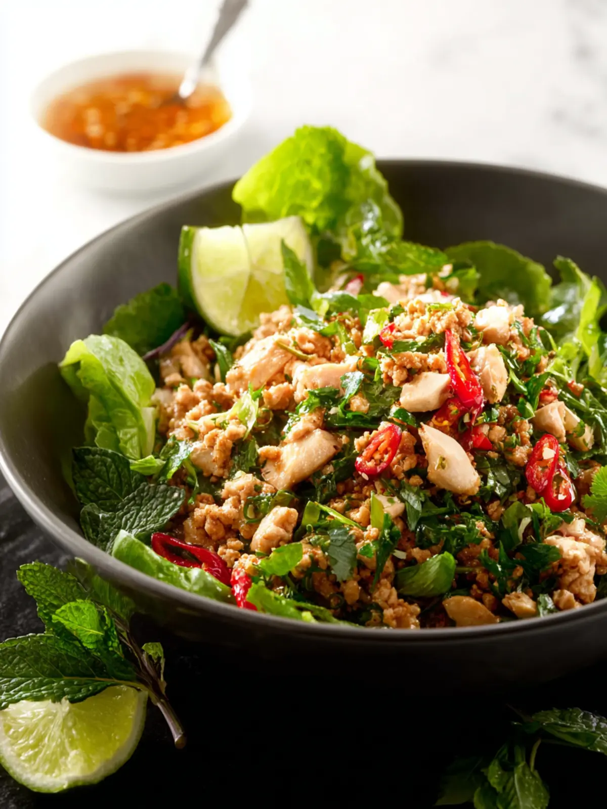 Thai Chicken Larb Salad First Image