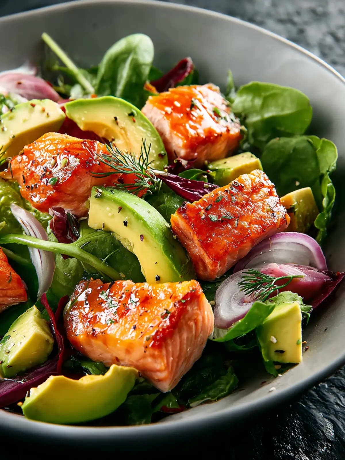 Salmon Avocado Salad First Image