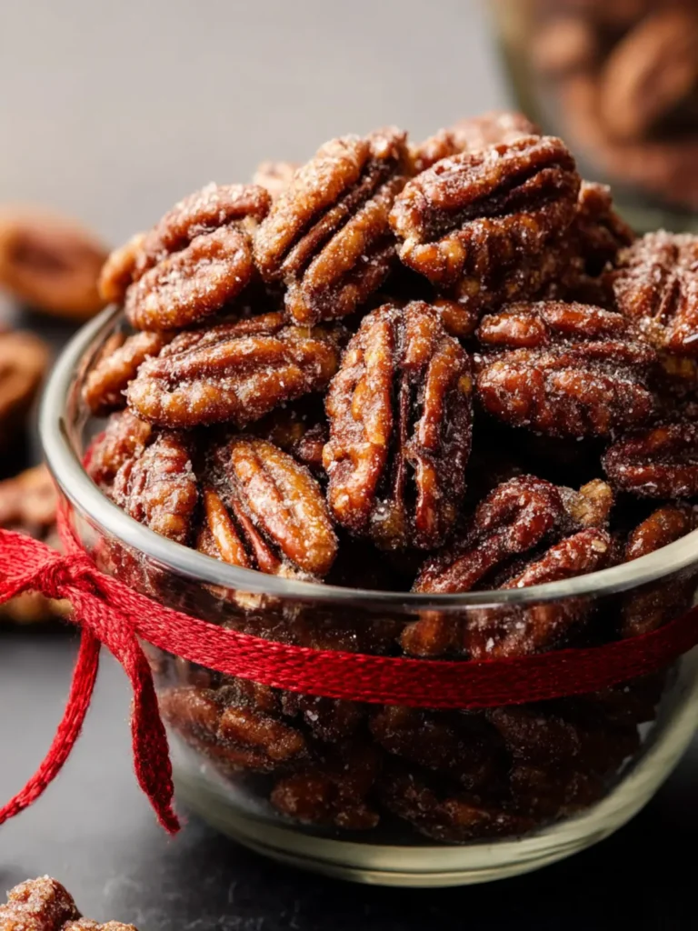 Homemade Candied Pecans First Image