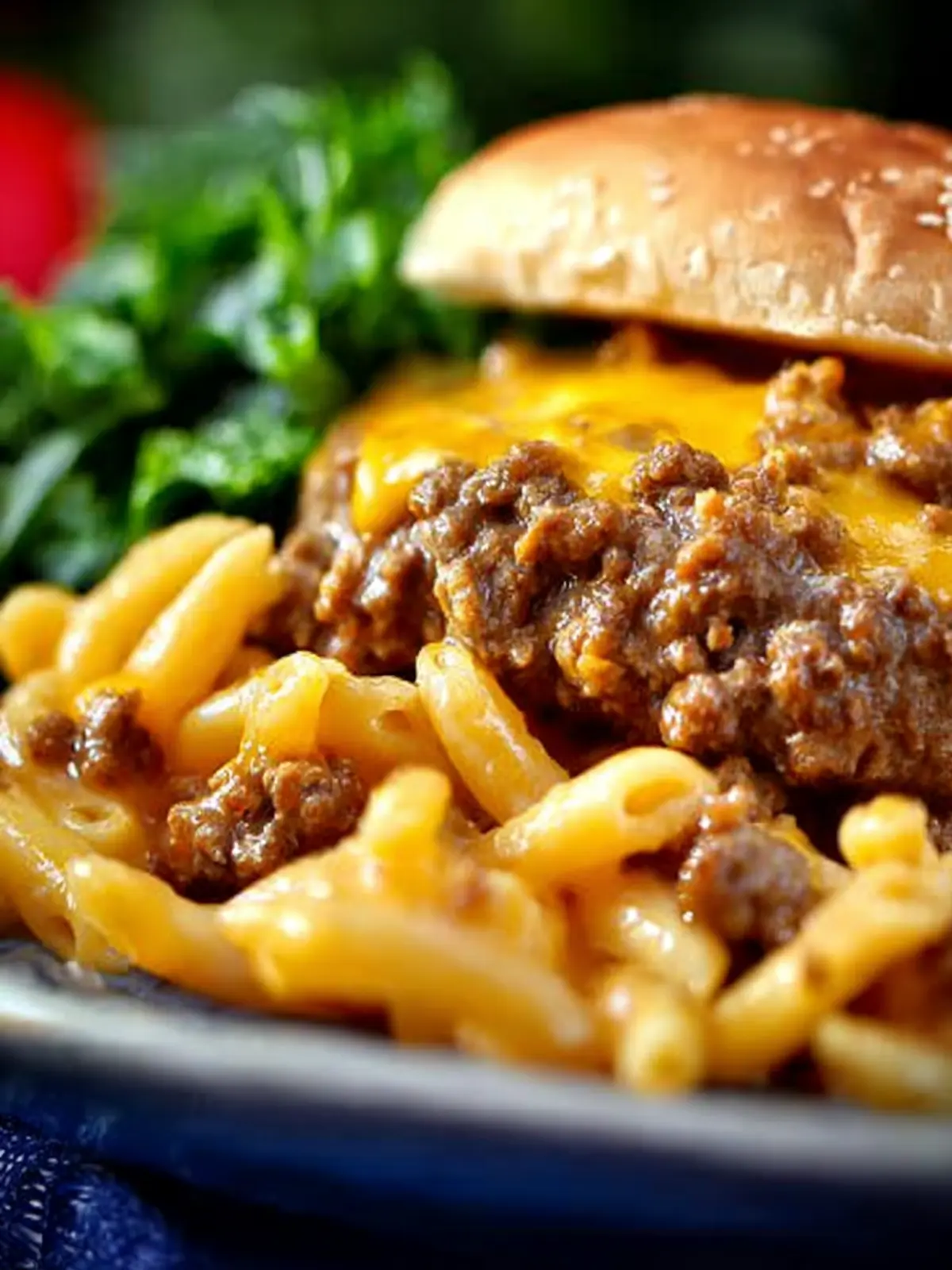 Homemade Cheeseburger Helper First Image