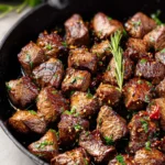 Easy Garlic Steak Bites First Image