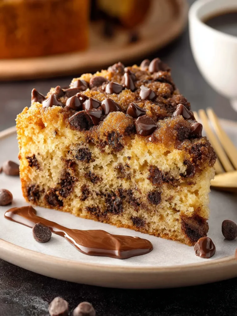 Chocolate Chip Coffee Cake First Image