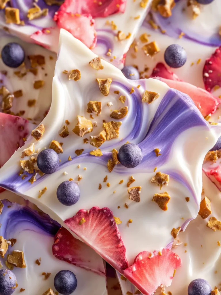 Frozen Yogurt Bark First Image