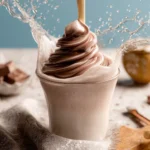 Vanilla Milk with Chocolate Whipped Cream First Image