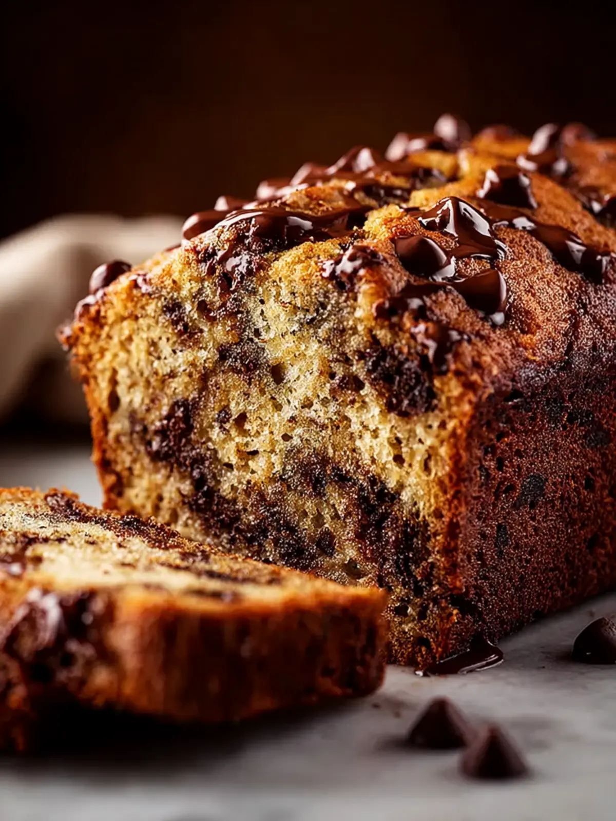 Best Chocolate Chip Banana Bread First Image