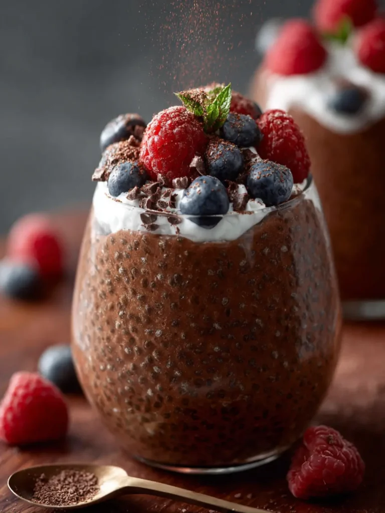Chocolate Chia Pudding First Image
