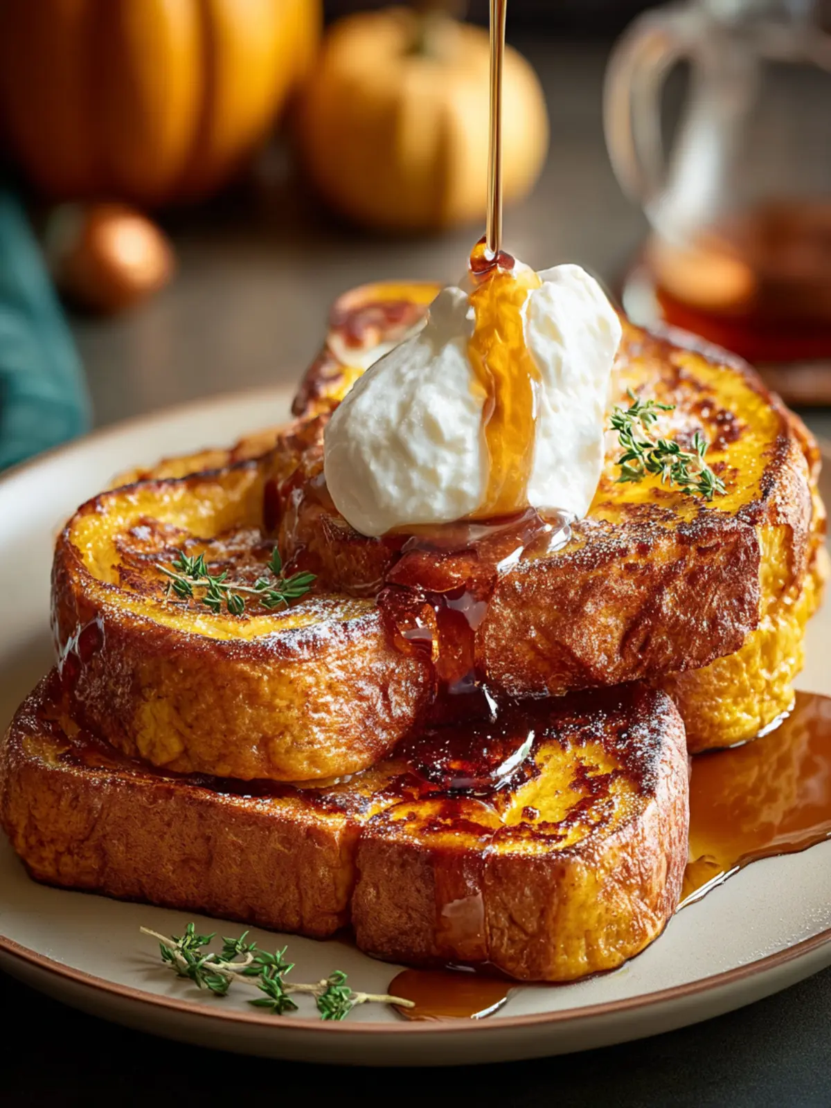 Cozy Pumpkin French Toast Recipe for Perfect Fall Mornings First Image
