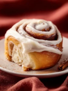 Cream Cheese Frosting For Cinnamon Rolls First Image