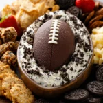 Football Cookies & Cream Cheesecake Dip First Image