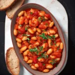 Gigantes Plaki – Traditional Greek Baked Beans in Tomato Sauce First Image