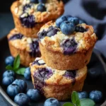 High Protein Blueberry Cottage Cheese Muffins: An Incredible Ultimate Recipe First Image