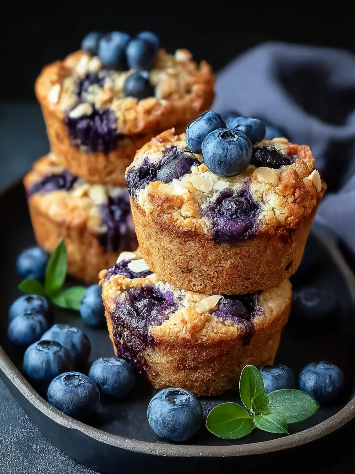 High Protein Blueberry Cottage Cheese Muffins: An Incredible Ultimate Recipe First Image