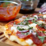 Homemade Grilled Pizza First Image