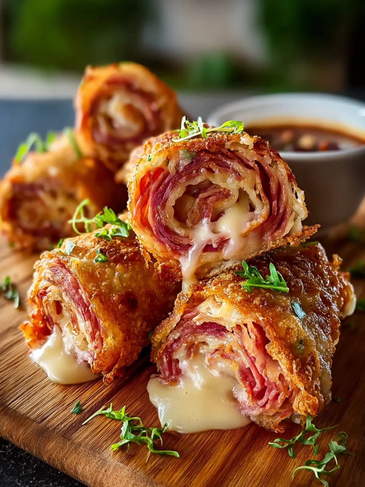 Keto Crispy Reuben Roll-Ups: Irresistibly Crunchy Delight!