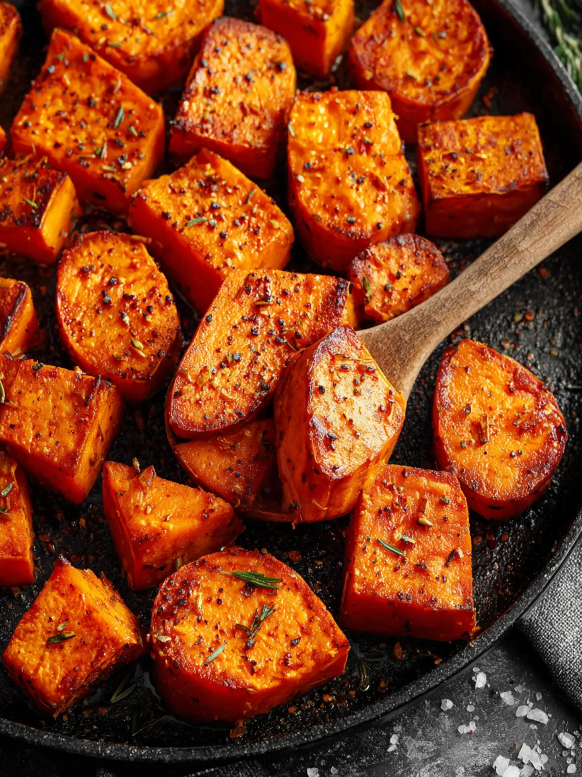 Roasted Sweet Potatoes First Image