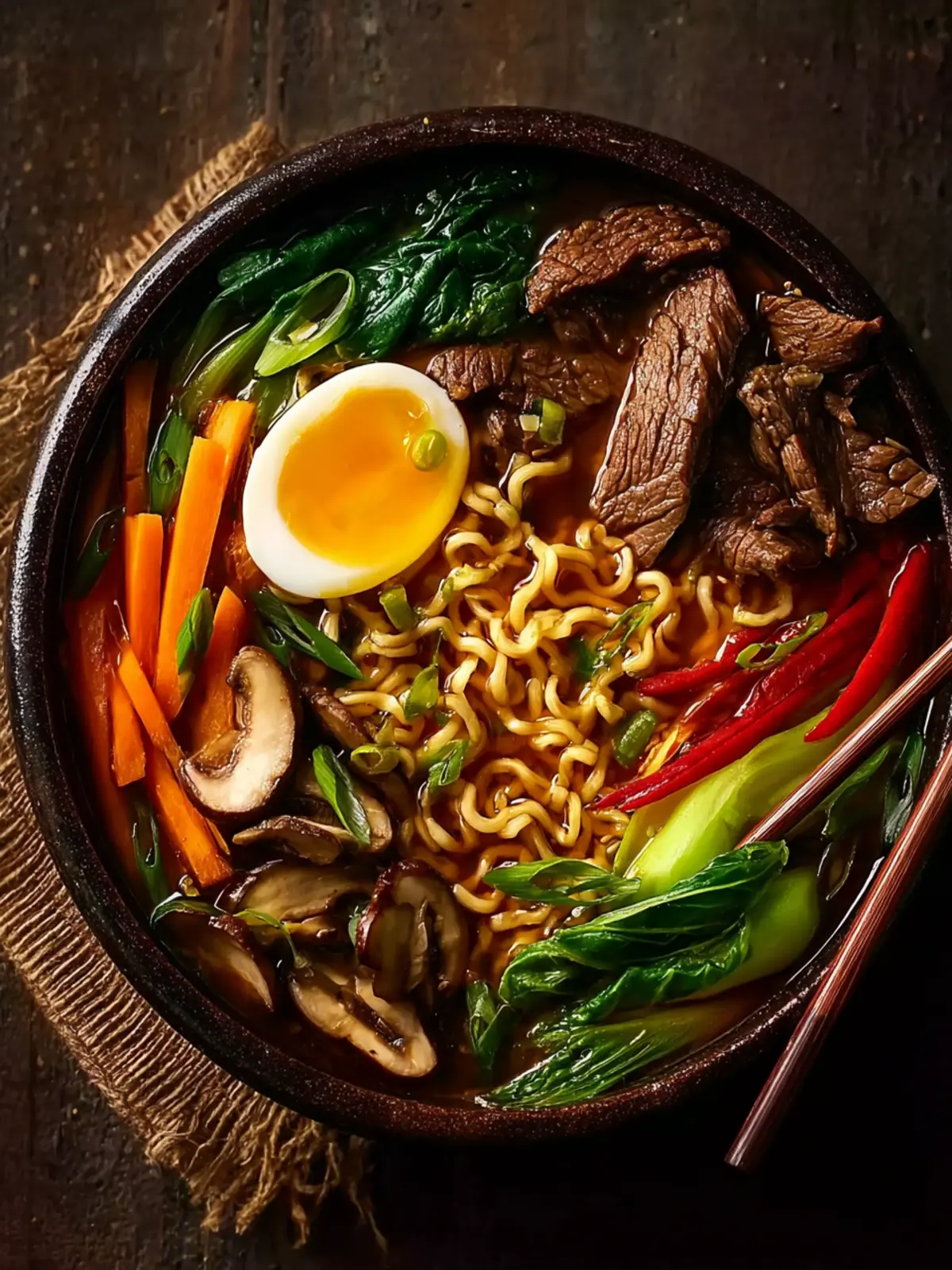 Slow Cooker Beef Ramen Noodles: A Cozy Bowl of Comfort and Tradition First Image