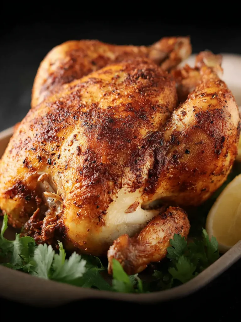 Slow Cooker Rotisserie Chicken First Image