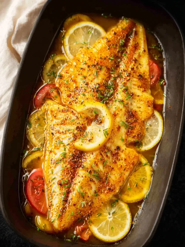 Baked Tilapia Recipe First Image