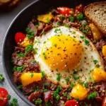 Beef Eggs Breakfast First Image