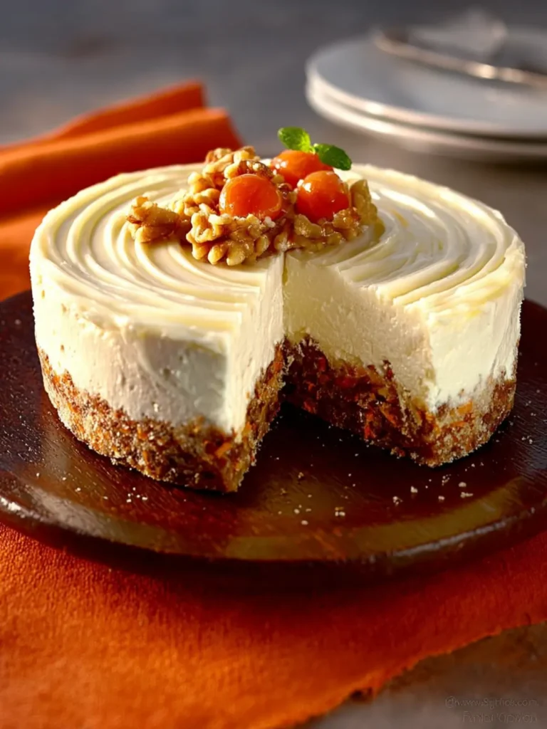 Carrot Cake Cheesecake First Image