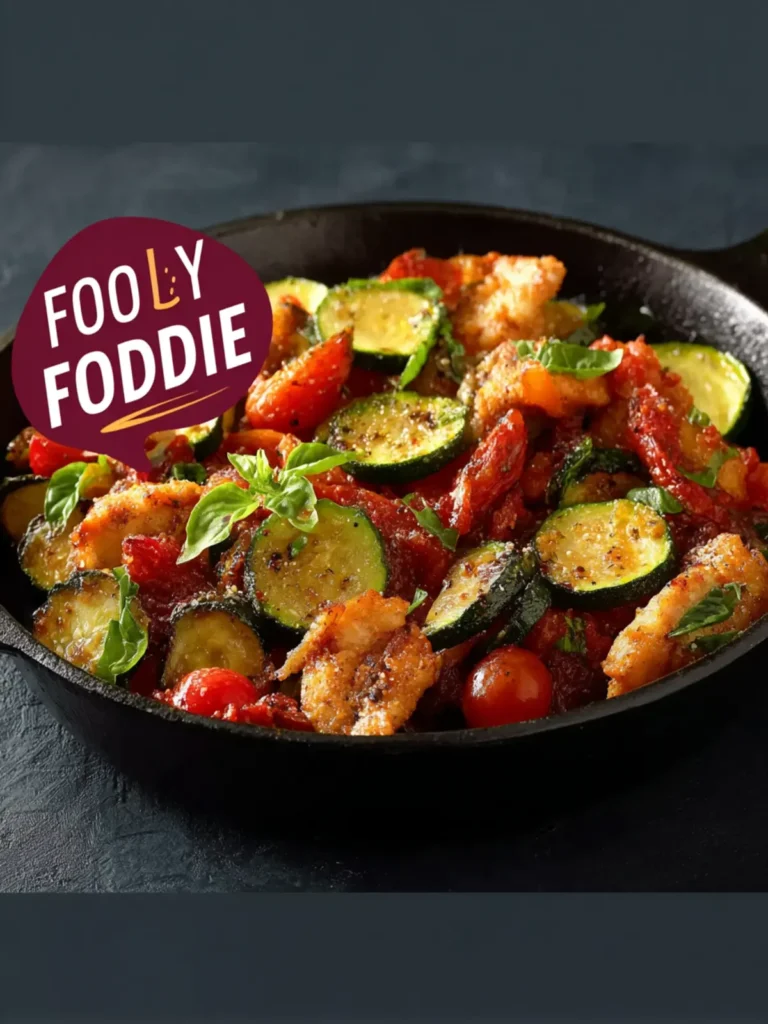 Italian Chicken Zucchini Skillet: A Hearty 30-Minute Delight First Image