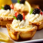 Lemon Cheesecake Crescent Cups First Image