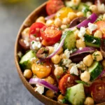 Mediterranean Chickpea Salad First Image