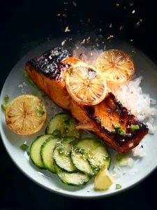 Miso Lemon Salmon First Image