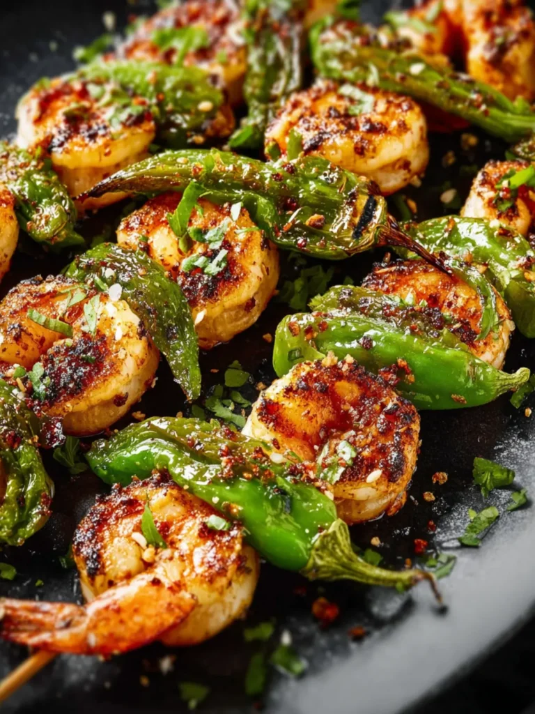 Prawn Shishito Skewers First Image