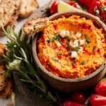Red Pepper Feta Dip First Image