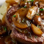 Slow cooker round steak and gravy recipe First Image