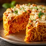 Spaghetti Pie Recipe First Image