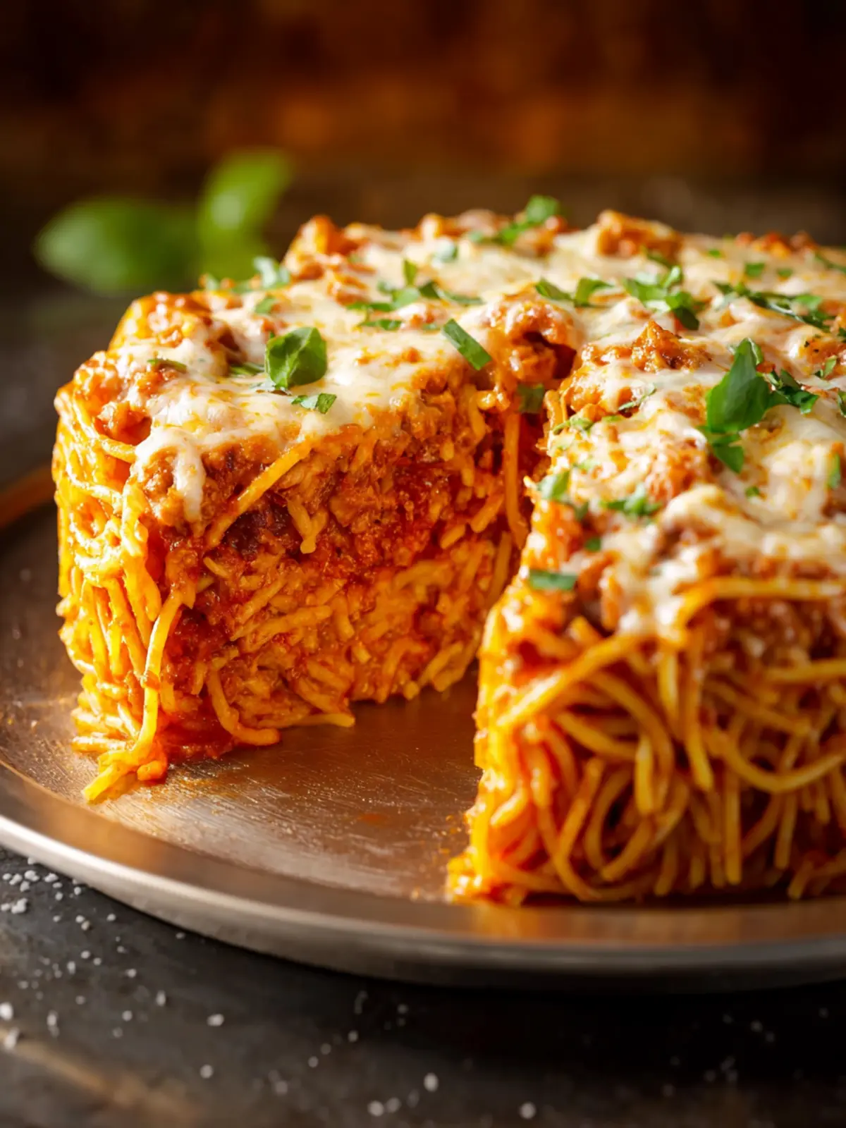 Spaghetti Pie Recipe First Image