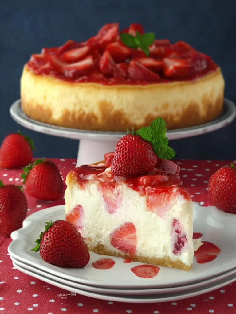 Strawberry Shortcake Cheesecake First Image