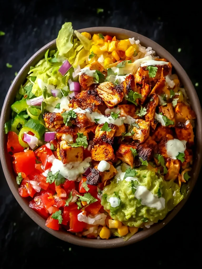 Chicken Taco Bowls First Image