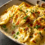 alfredo ravioli casserole First Image