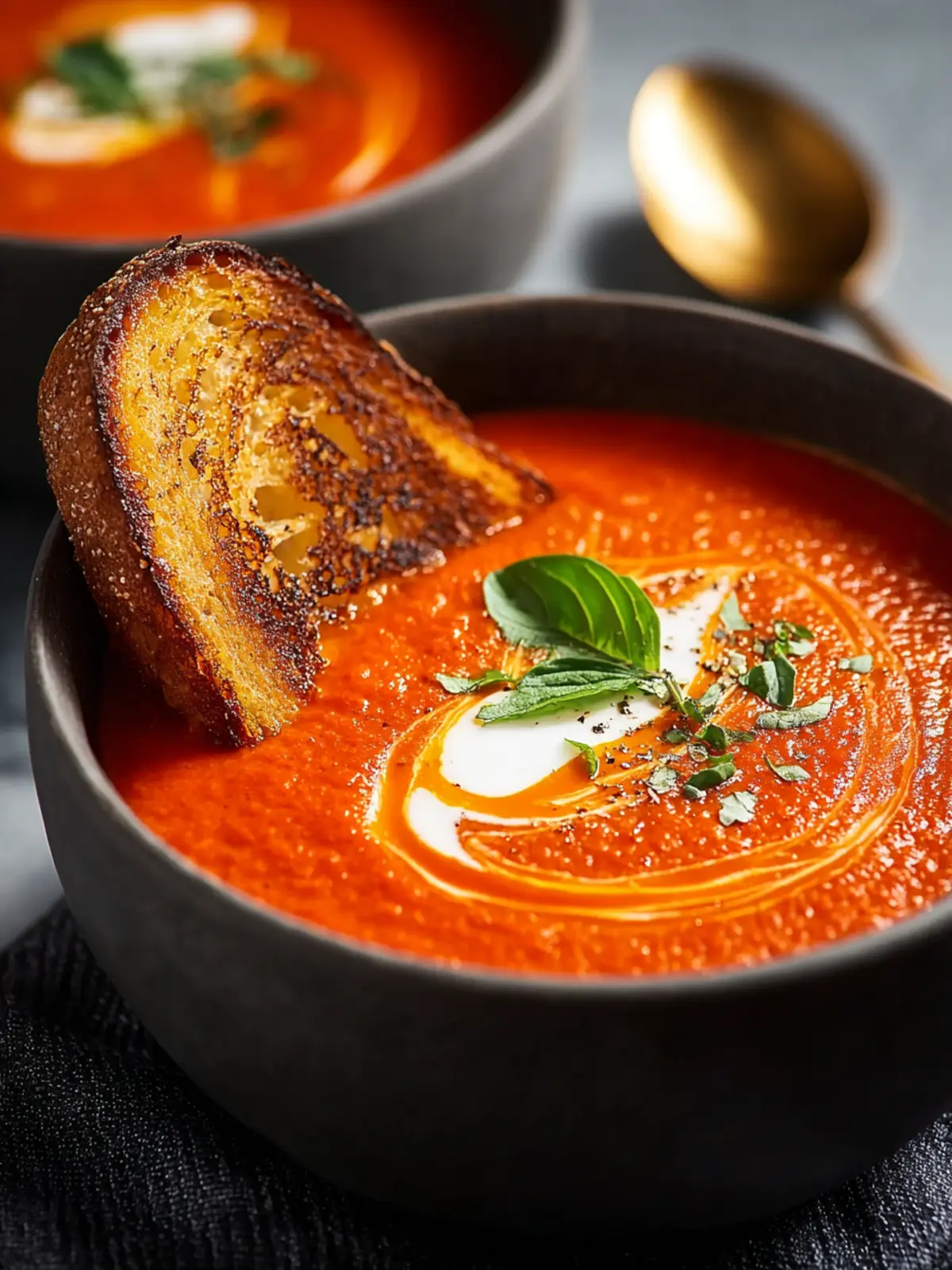 creamy tomato soup First Image
